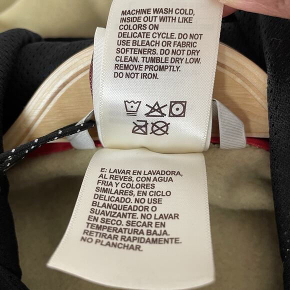 Avalanche Outdoor Supply Company Men's Graphic Hoodie Sweatshirt Beige Large - Picture 10 of 11